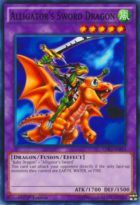 Alligator's Sword Dragon [LDK2-ENJ43] Common | Arkham Games and Comics