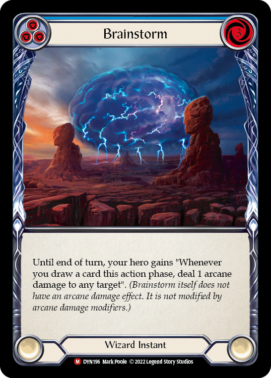 Brainstorm [DYN196] (Dynasty)  Rainbow Foil | Arkham Games and Comics