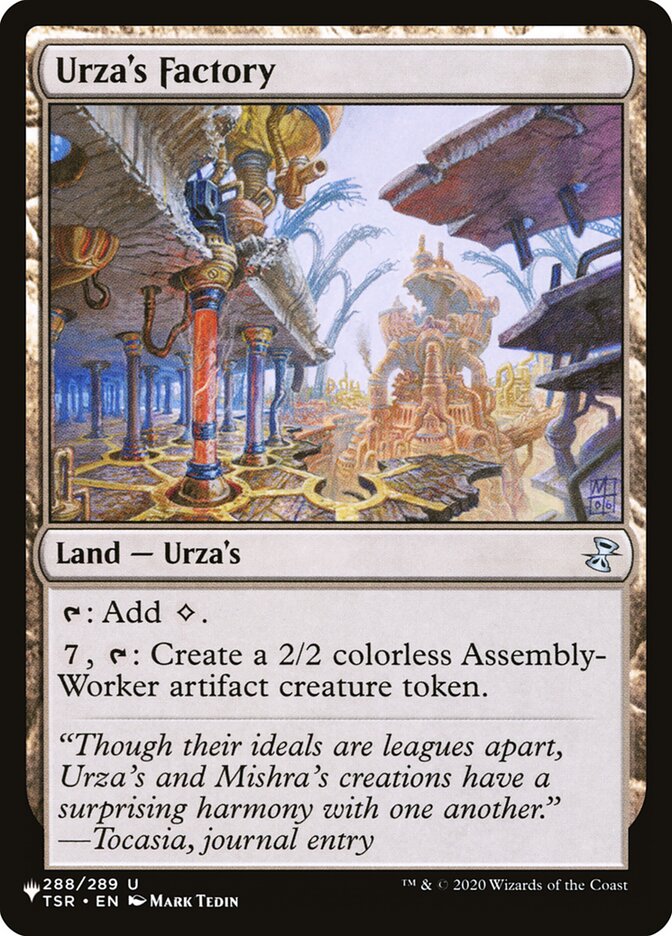 Urza's Factory [The List] | Arkham Games and Comics