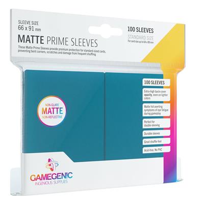 GameGenic Prime Sleeves Matte | Arkham Games and Comics