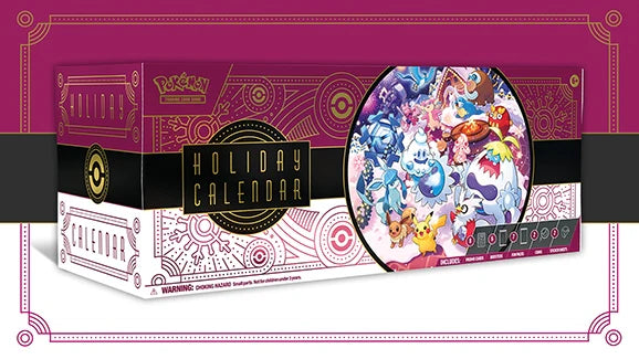 Pokemon Holiday Calendar | Arkham Games and Comics