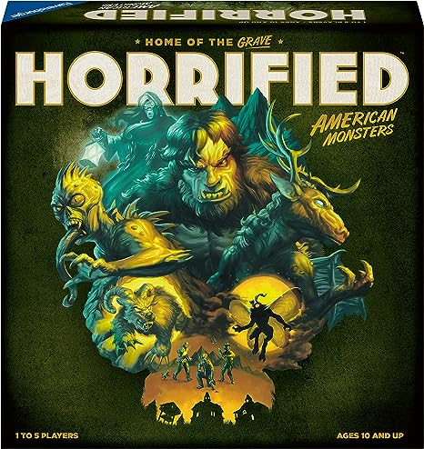 Ravensburger Horrified: American Monsters Strategy Board Game | Arkham Games and Comics