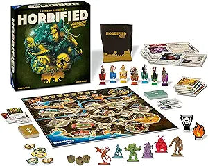 Ravensburger Horrified: American Monsters Strategy Board Game | Arkham Games and Comics