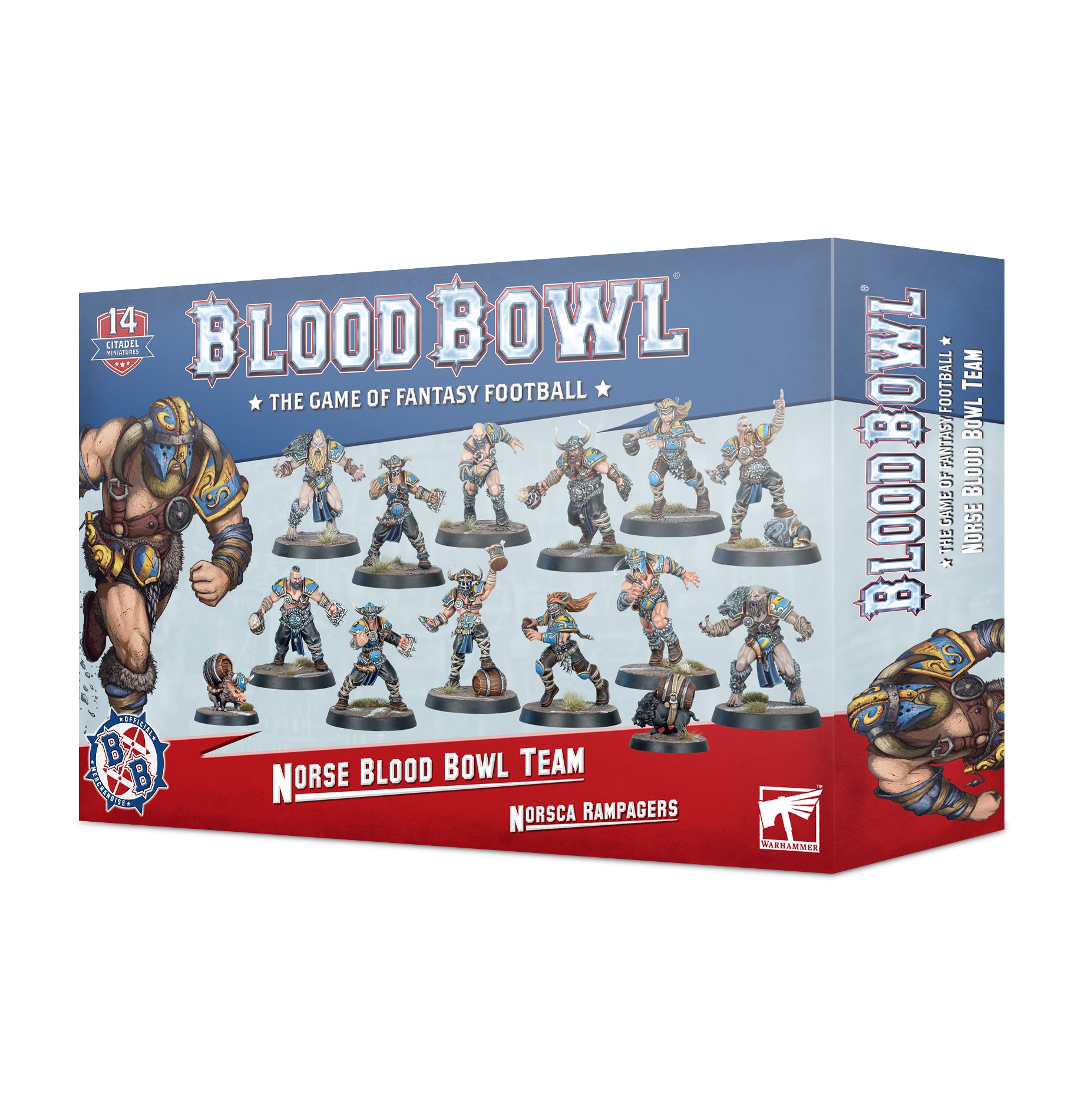 Blood Bowl: Norse Team - Norsca Rampagers | Arkham Games and Comics