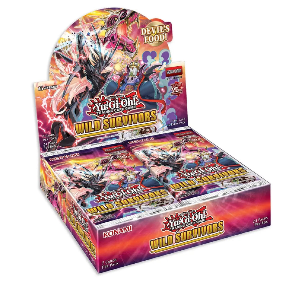 Yu-Gi-Oh! Wild Survivors Booster Box | Arkham Games and Comics