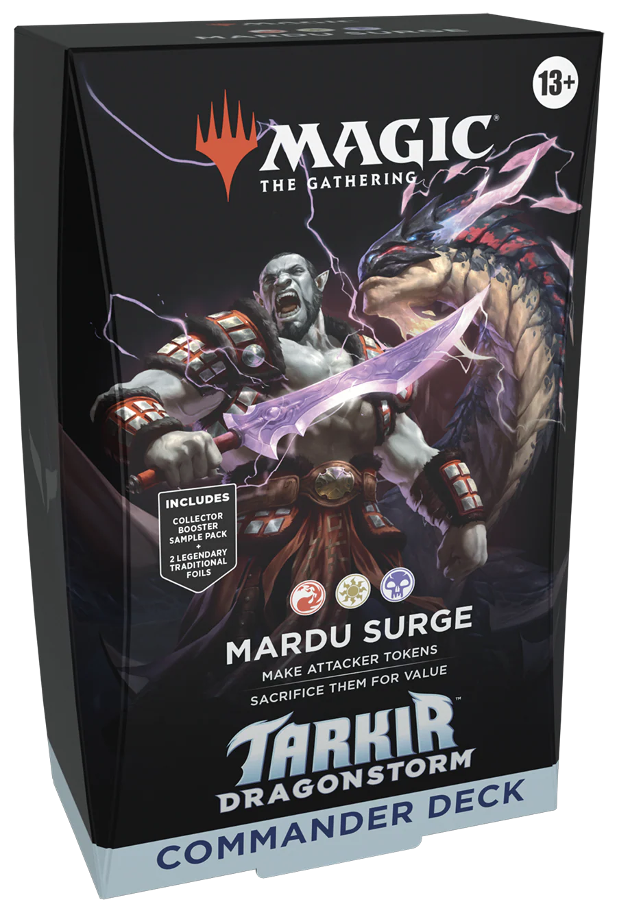 Tarkir Dragonstorm Commander Deck - Mardu Surge | Arkham Games and Comics