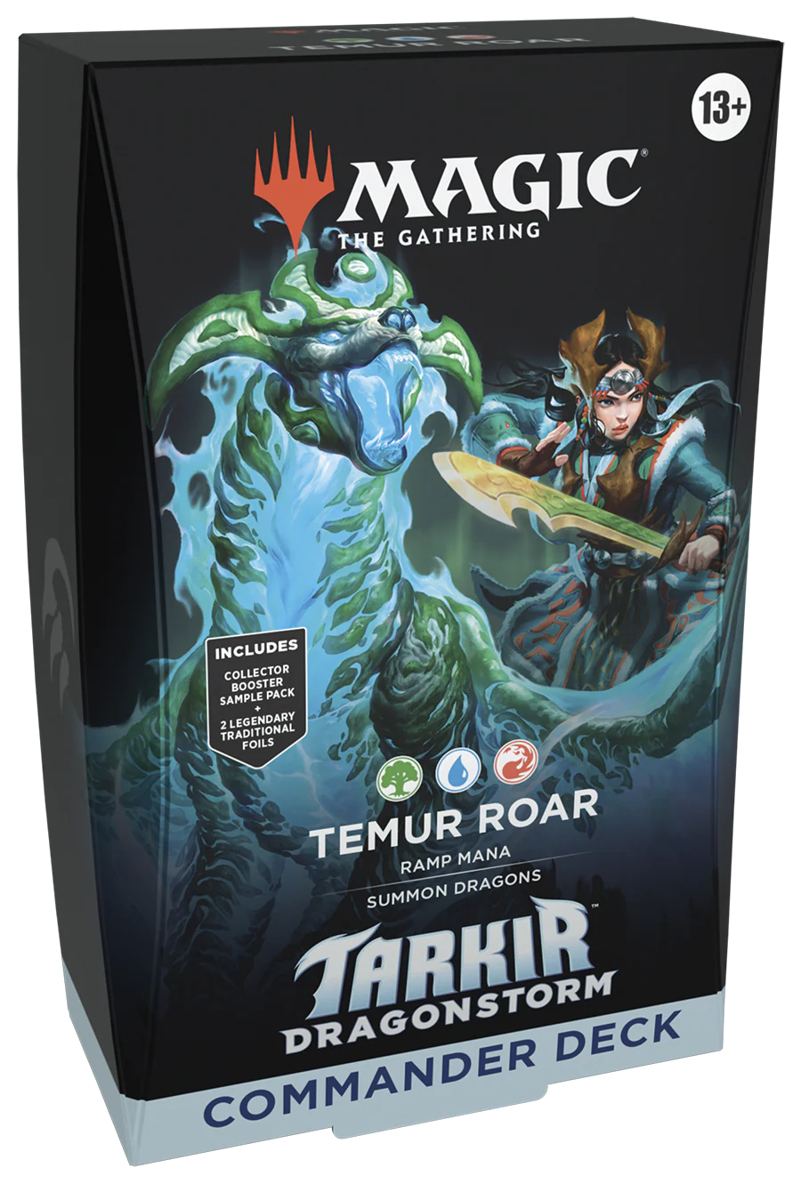 Tarkir Dragonstorm Commander Deck - Temur Roar | Arkham Games and Comics