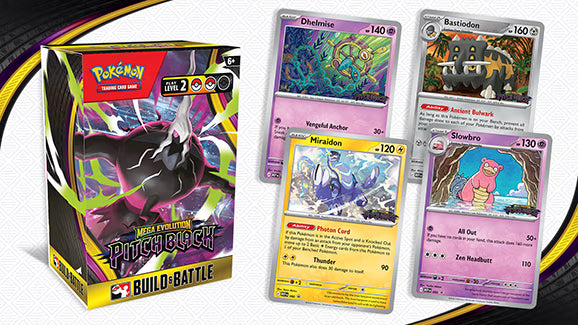 Pokémon TCG: Mega Evolution-Pitch Black Build and Battle Deck | Arkham Games and Comics