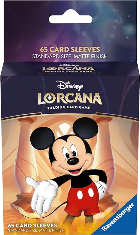 Lorcana Sleeves - Mickey Mouse | Arkham Games and Comics