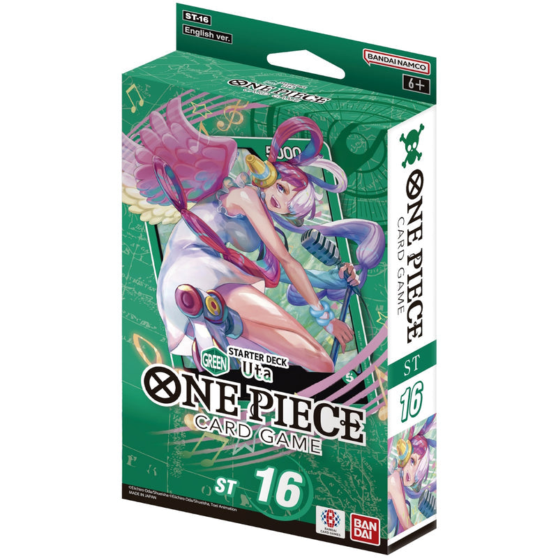 One Piece TCG: Uta Starter Deck - Green [ST16] | Arkham Games and Comics