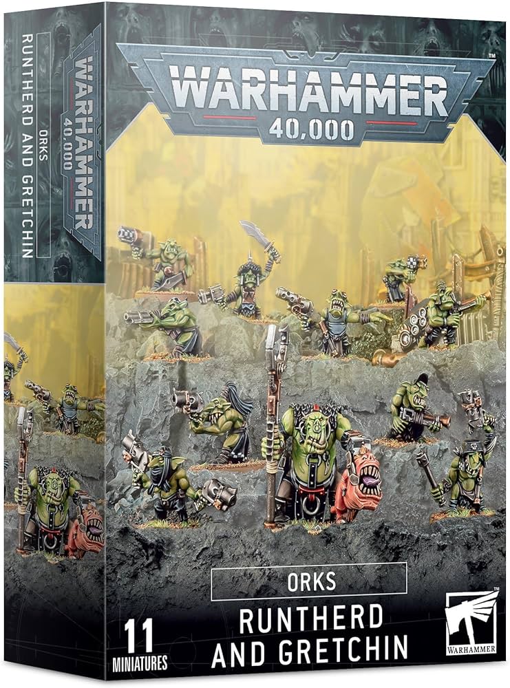 Warhammer 40,000 - Orks: Runtherd and Gretchin | Arkham Games and Comics