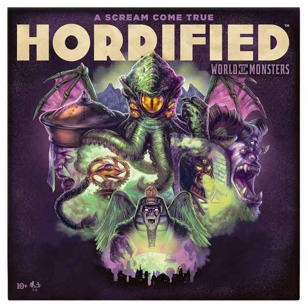 Horrified: World of Monsters Board Game | Arkham Games and Comics
