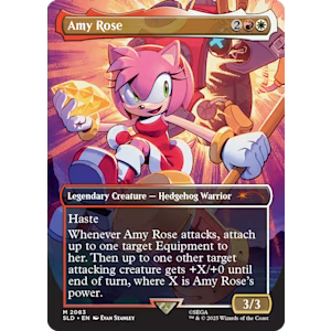 Magic the Gathering Secret Lair- Sonic the Hedgehog Friends and Foes- Non-Foil | Arkham Games and Comics