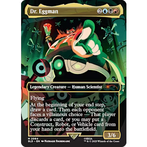 Magic the Gathering Secret Lair- Sonic the Hedgehog Friends and Foes- Non-Foil | Arkham Games and Comics