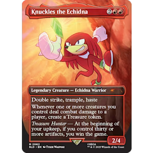 Magic the Gathering Secret Lair- Sonic the Hedgehog Friends and Foes- Non-Foil | Arkham Games and Comics