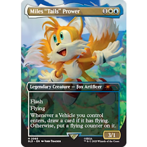 Magic the Gathering Secret Lair- Sonic the Hedgehog Friends and Foes- Non-Foil | Arkham Games and Comics