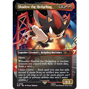 Magic the Gathering Secret Lair- Sonic the Hedgehog Friends and Foes- Non-Foil | Arkham Games and Comics