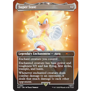 Magic the Gathering Secret Lair- Sonic the Hedgehog Friends and Foes- Non-Foil | Arkham Games and Comics