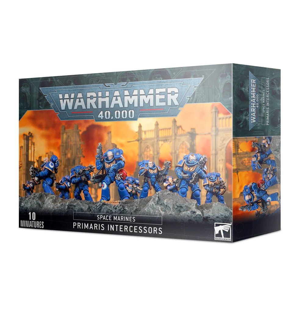 Warhammer 40,000 - Space Marines: Primaris Intercessors | Arkham Games and Comics