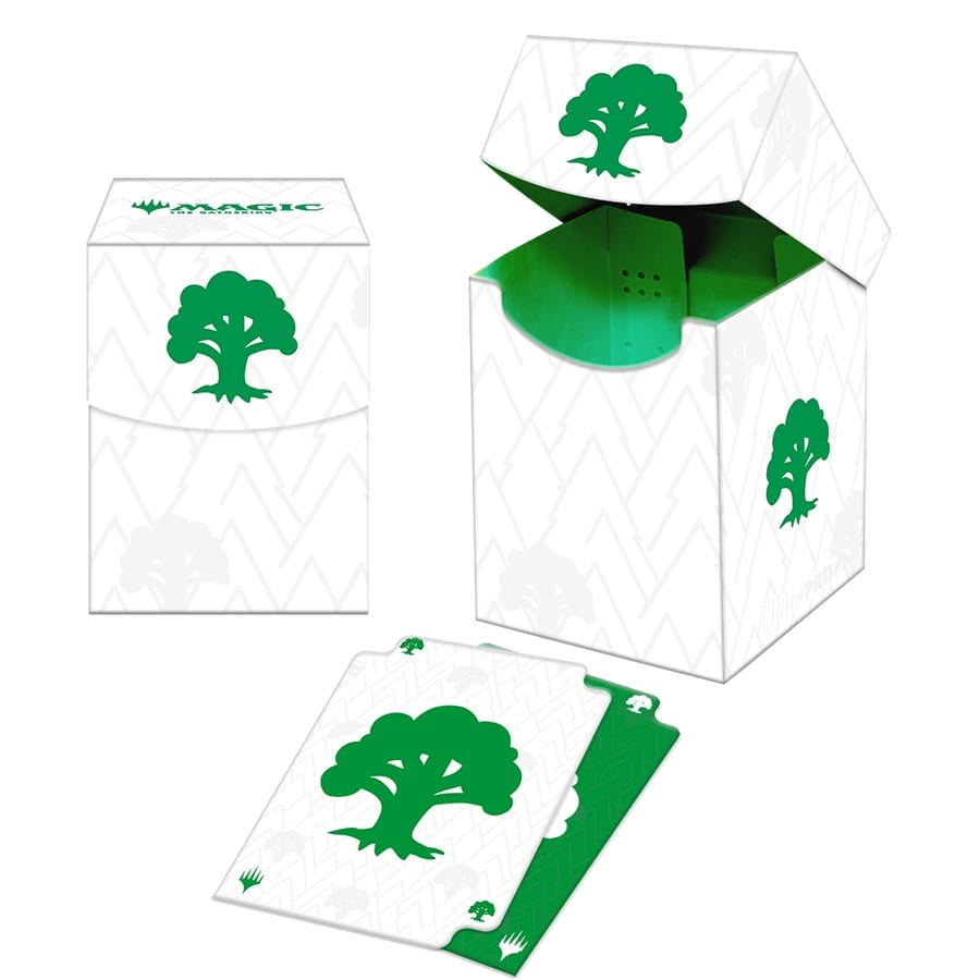 ULTRA PRO: MAGIC THE GATHERING: MANA 8: 100+ DECK BOX: FOREST | Arkham Games and Comics