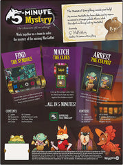 5 Minute Mystery Board Game | Arkham Games and Comics