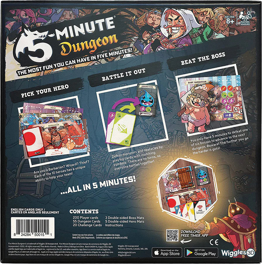 5 Minute Dungeon Board Game | Arkham Games and Comics