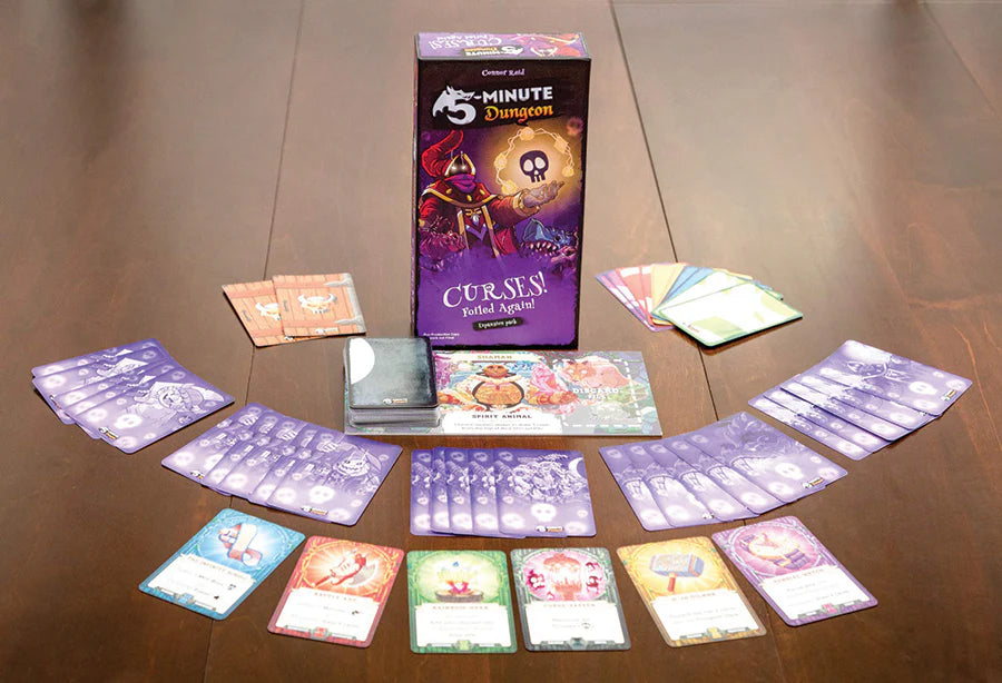 5 Minute Dungeon Curses! Foiled Again! Expansion | Arkham Games and Comics