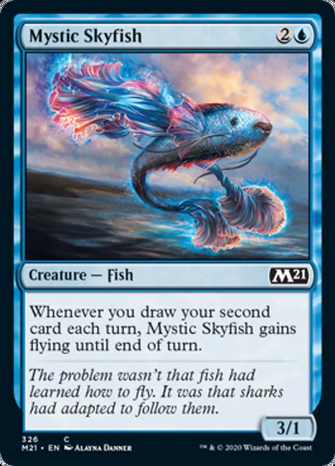 Mystic Skyfish [Core Set 2021] | Arkham Games and Comics