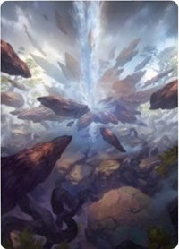 Prismatic Vista Art Card [Zendikar Rising Art Series] | Arkham Games and Comics