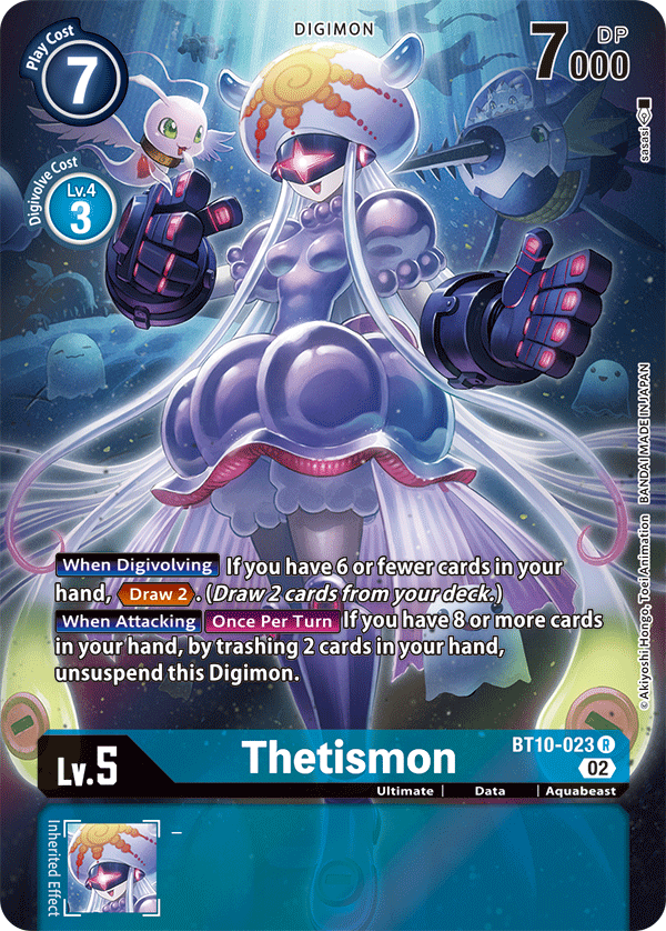 Thetismon [BT10-023] (Alternate Art) [Xros Encounter] | Arkham Games and Comics