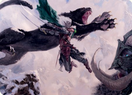 Drizzt Do'Urden Art Card [Dungeons & Dragons: Adventures in the Forgotten Realms Art Series] | Arkham Games and Comics