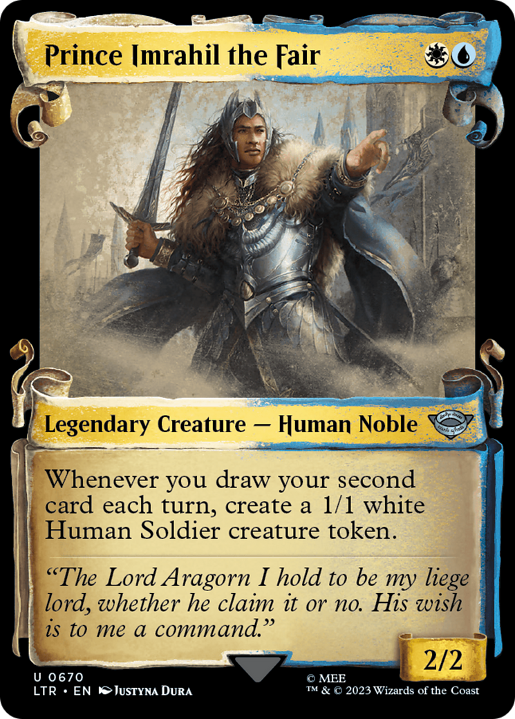 Prince Imrahil the Fair [The Lord of the Rings: Tales of Middle-Earth Showcase Scrolls] | Arkham Games and Comics