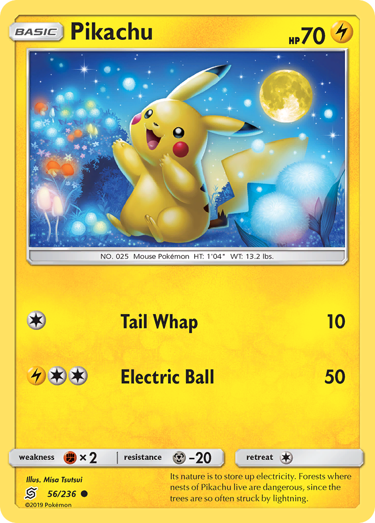 Pikachu (56/236) [Sun & Moon: Unified Minds] | Arkham Games and Comics