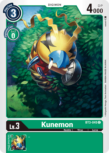 Kunemon [BT3-045] [Release Special Booster Ver.1.5] | Arkham Games and Comics
