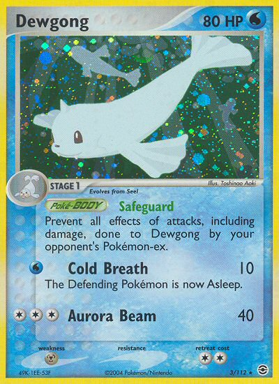 Dewgong (3/112) [EX: FireRed & LeafGreen] | Arkham Games and Comics