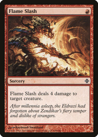 Flame Slash [Rise of the Eldrazi] | Arkham Games and Comics