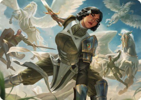 Resolute Reinforcements Art [Dominaria United Art Series] | Arkham Games and Comics