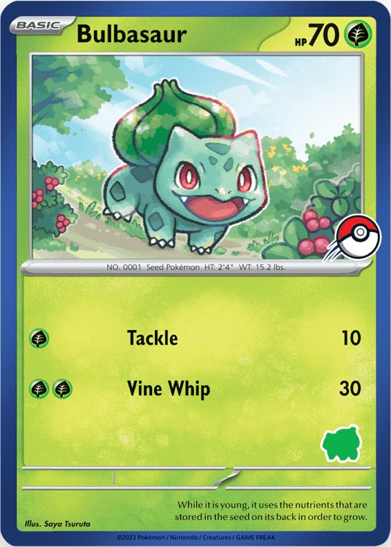 Bulbasaur (Blue Border) [My First Battle] | Arkham Games and Comics