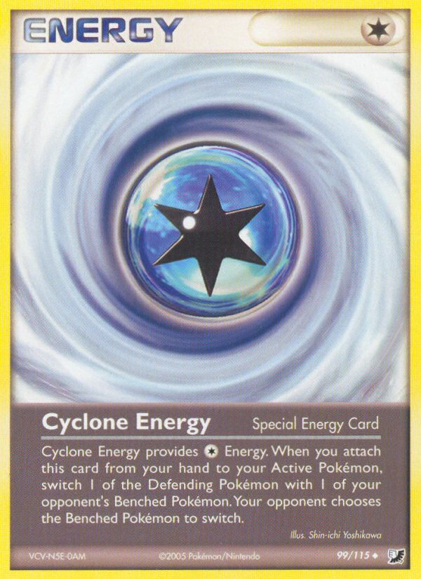 Cyclone Energy (99/115) [EX: Unseen Forces] | Arkham Games and Comics