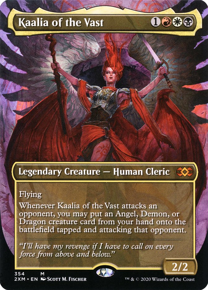 Kaalia of the Vast (Showcase) [Double Masters] | Arkham Games and Comics