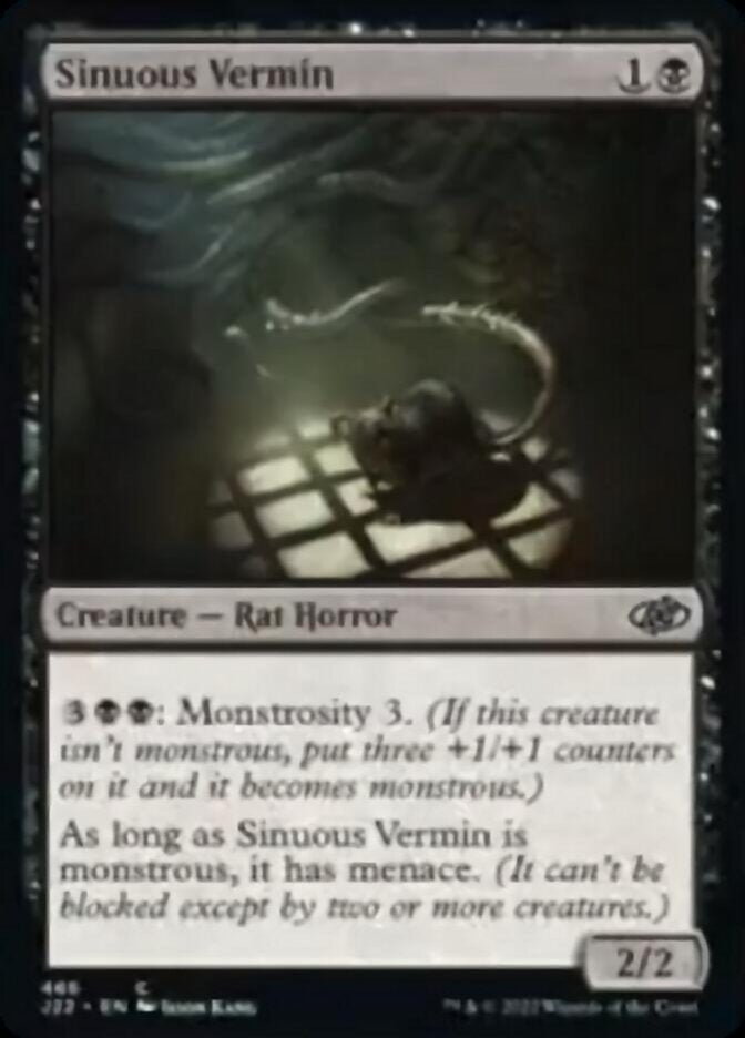 Sinuous Vermin [Jumpstart 2022] | Arkham Games and Comics