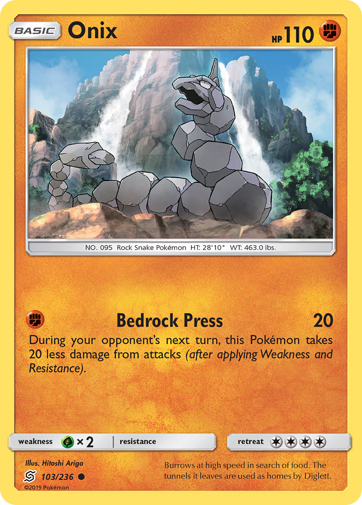 Onix (103/236) [Sun & Moon: Unified Minds] | Arkham Games and Comics