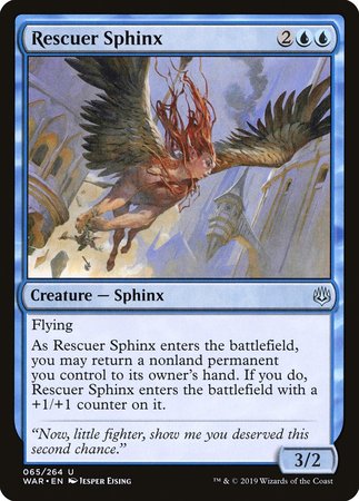 Rescuer Sphinx [War of the Spark] | Arkham Games and Comics