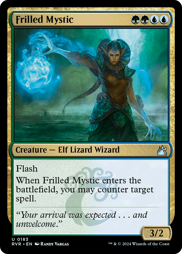 Frilled Mystic [Ravnica Remastered] | Arkham Games and Comics