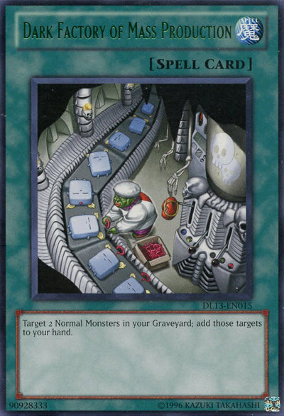 Dark Factory of Mass Production (Green) [DL13-EN015] Rare | Arkham Games and Comics