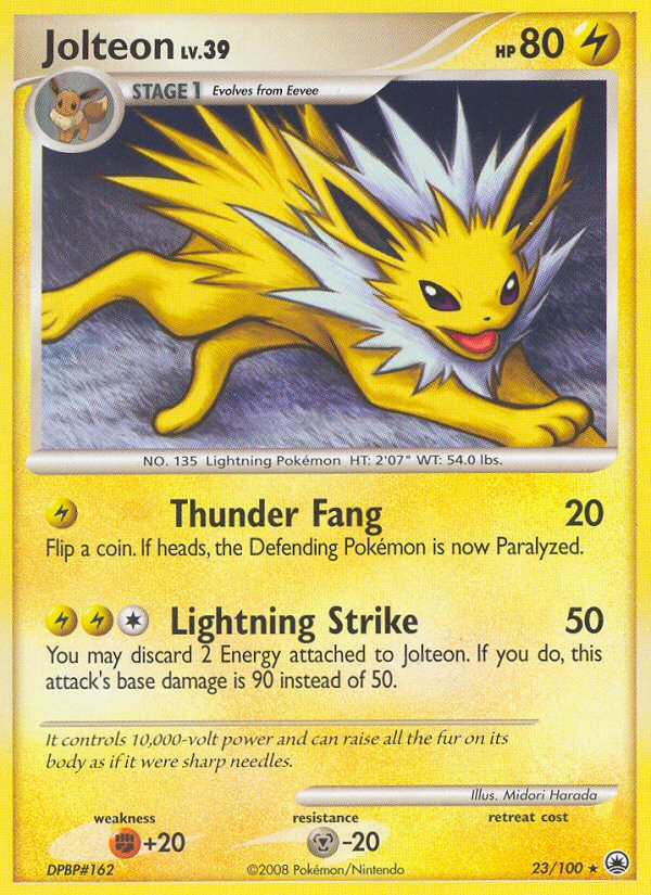 Jolteon (23/100) [Diamond & Pearl: Majestic Dawn] | Arkham Games and Comics