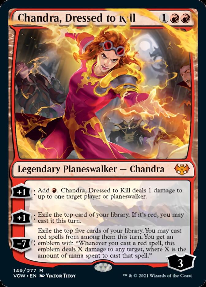 Chandra, Dressed to Kill [Innistrad: Crimson Vow] | Arkham Games and Comics