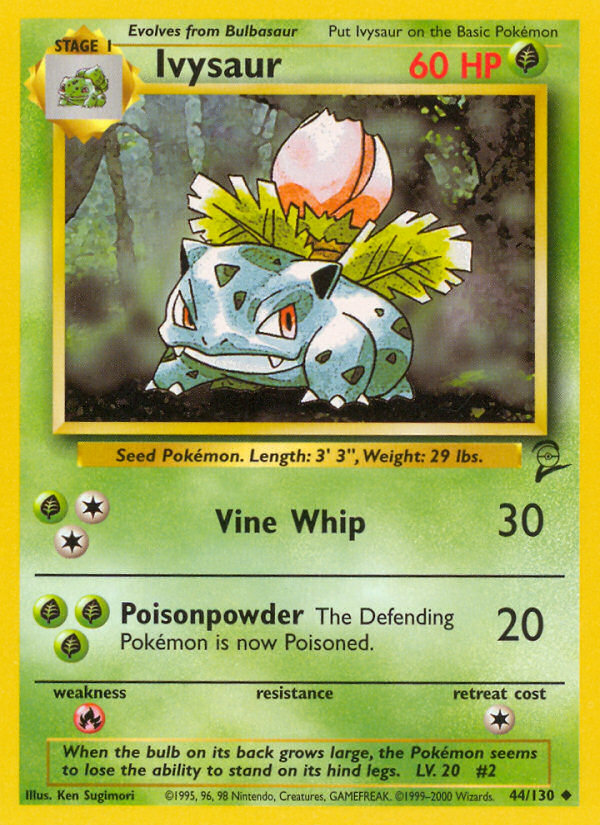 Ivysaur (44/130) [Base Set 2] | Arkham Games and Comics