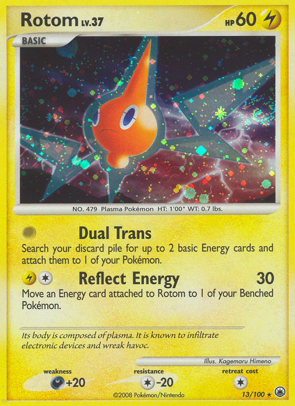 Rotom (13/100) [Diamond & Pearl: Majestic Dawn] | Arkham Games and Comics