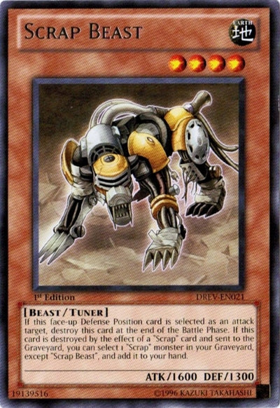 Scrap Beast [DREV-EN021] Rare | Arkham Games and Comics